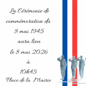 Cérémonie commémorative du 8 mai 2026