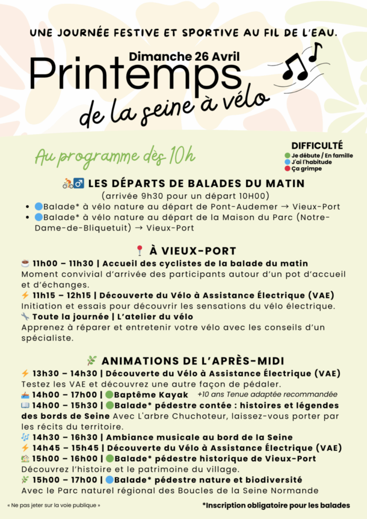 Printemps de la Seine à vélo